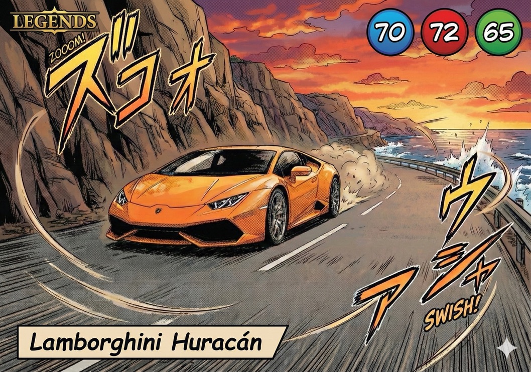 Legends trading card 2